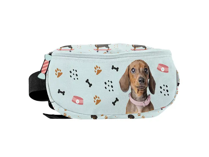 PASO Dachshund Hip Bag - 24 x 13 x 9 cm - Polyester