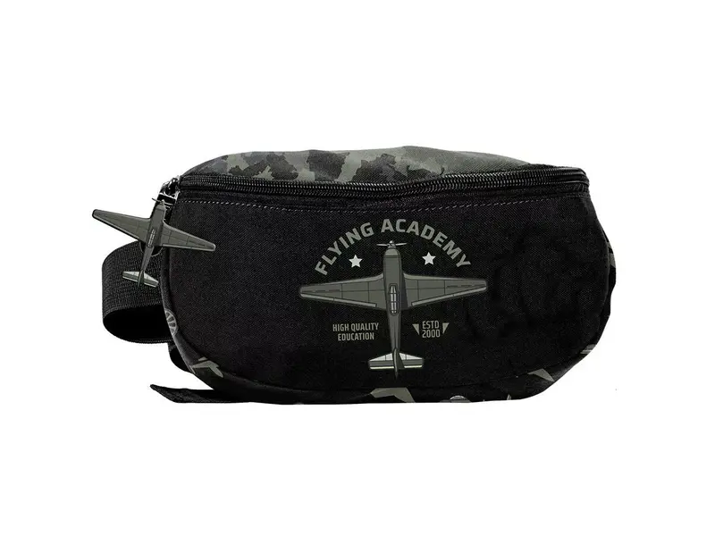 PASO Heuptasje Vliegtuig - 18.5 x 12 x 7 cm - Polyester