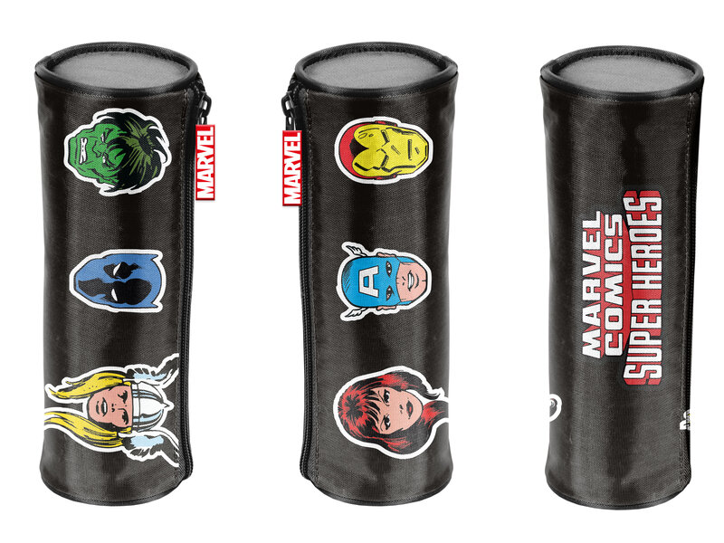 Marvel Avengers Pencil case round Whoom - 22 x 8 x 8 cm - Polyester