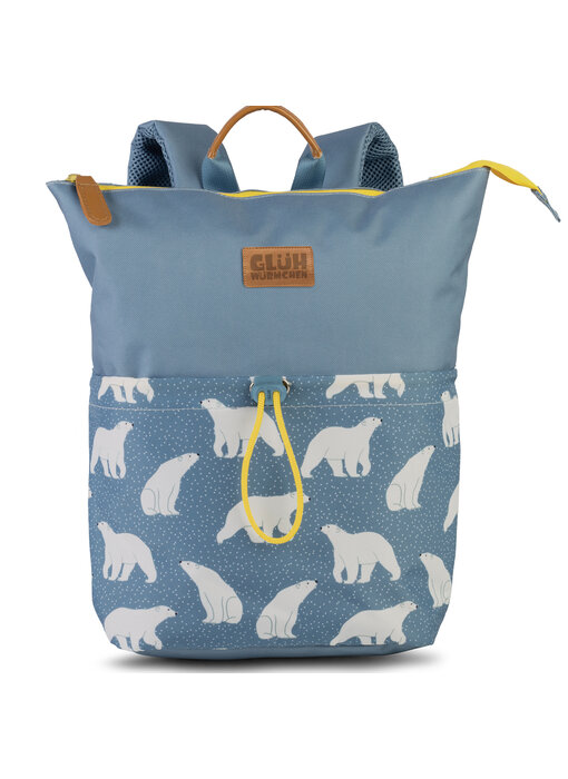 Glüh Würmchen Backpack Polar Bear 33 x 32 x 11 cm Polyester