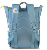 Glühwürmchen Eisbär-Rucksack - 33 x 32 x 11 cm - Graublau - Polyester
