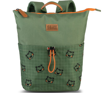 Glüh Würmchen Peuterrugzak Tiger 33 x 32 x 11 cm Polyester