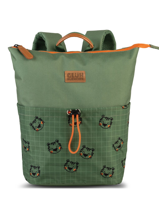 Glüh Würmchen Backpack Tiger 33 x 32 x 11 cm Polyester