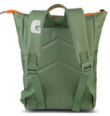 Glühwürmchen Peuterrugzak Tiger - 33 x 32 x 11 cm - Groen - Polyester