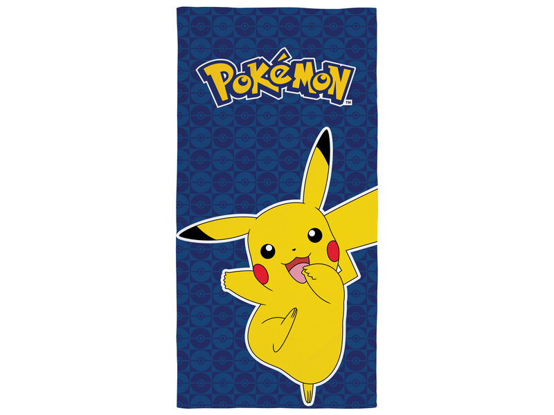Pokémon Strandlaken Pikachu - 70 x 140 cm - Katoen
