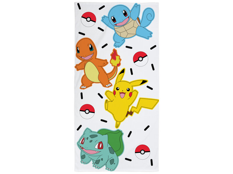 Pokémon Strandlaken Group - 70 x 140 cm - Katoen