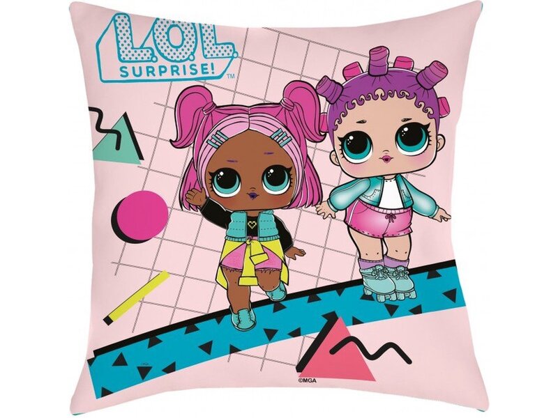 LOL Surprise! Dekokissen BFF - 40 x 40 cm - Polyester