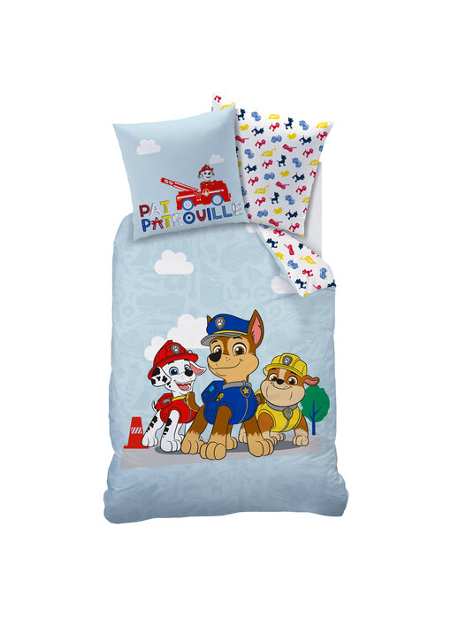 PAW Patrol Bettbezug Patboy 140 x 200 + 63 x 63 cm Baumwolle