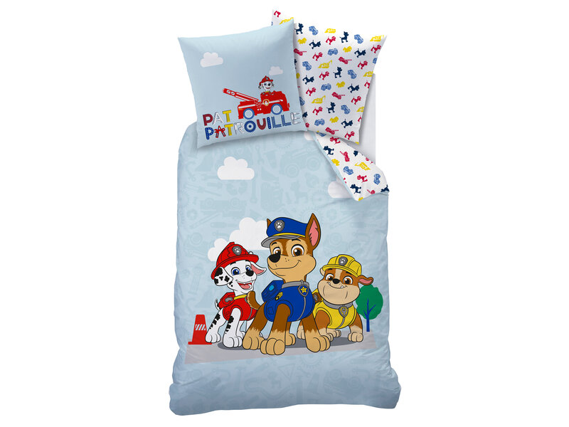 PAW Patrol Bettbezug Patboy - 140 x 200 + 63 x 63 cm - Baumwolle