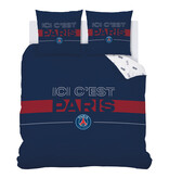 Paris Saint Germain Housse de couette Devise - 240 x 220 + 2 x 63 x 63 cm - Coton
