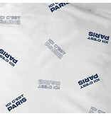 Paris Saint Germain Housse de couette Devise - 240 x 220 + 2 x 63 x 63 cm - Coton