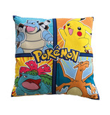 Pokémon Decorative cushion Friends - 40 x 40 cm - Double-sided - Polyester