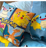 Pokémon Decorative cushion Friends - 40 x 40 cm - Double-sided - Polyester