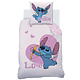 Housse de couette Cupidon 140 x 200 + 63 x 63 cm Coton