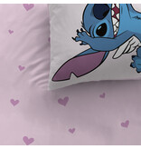 Disney Lilo & Stitch Duvet cover Cupidon - 140 x 200 + 63 x 63 cm - Cotton