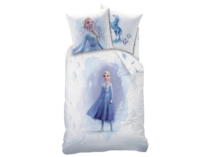Disney Frozen Dekbedovertrek Element - 140 x 200 + 63 x 63 cm - Katoen