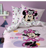 Disney Minnie Mouse Housse de couette Jolie - 140 x 200 + 63 x 63 cm - Coton