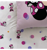 Disney Minnie Mouse Housse de couette Jolie - 140 x 200 + 63 x 63 cm - Coton