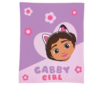 Gabby's poppenhuis Fleece-Plaid Magique Coeur 125 x 150 cm Polyester