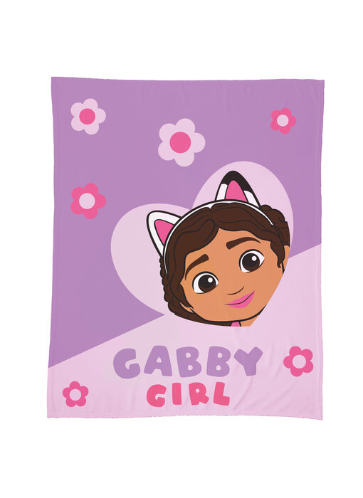 Gabby's poppenhuis Fleece-Plaid Magique Coeur 125 x 150 cm Polyester
