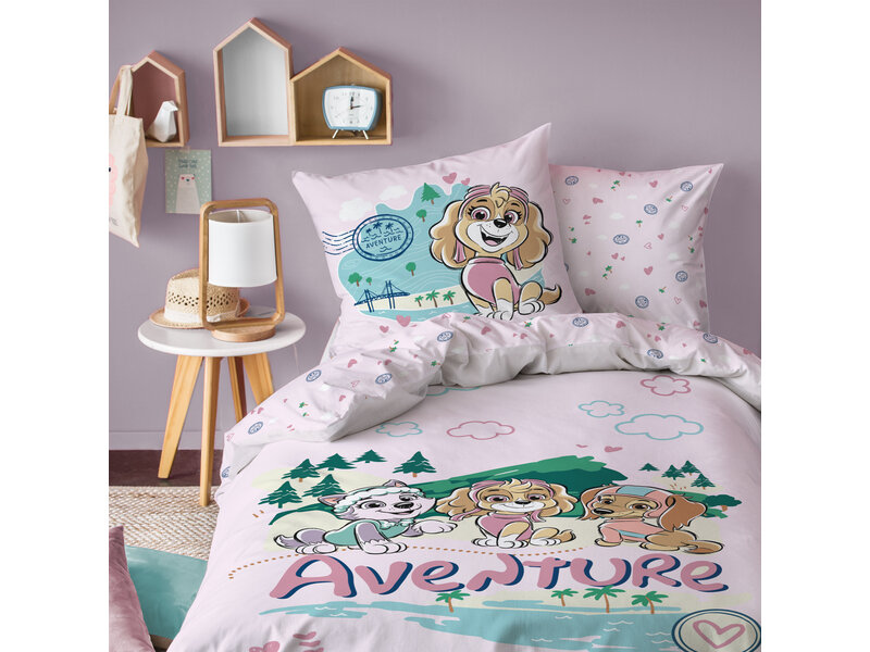 PAW Patrol Dekbedovertrek Voyage - 140 x 200 + 63 x 63 cm - Katoen