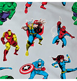 Marvel Avengers Housse de couette Comics - 140 x 200 + 63 x 63 cm - Coton