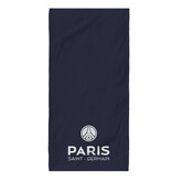 Paris Saint Germain Serviette de bain Blanche - 75 x 150 cm - Coton