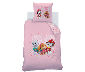 PAW Patrol Duvet cover Friends Furever 140 x 200 + 63 x 63 cm Cotton
