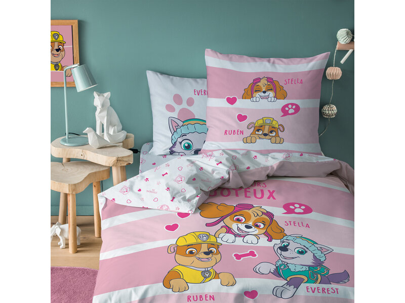 PAW Patrol Housse de couette Sweet - 140 x 200 + 63 x 63 cm - Coton