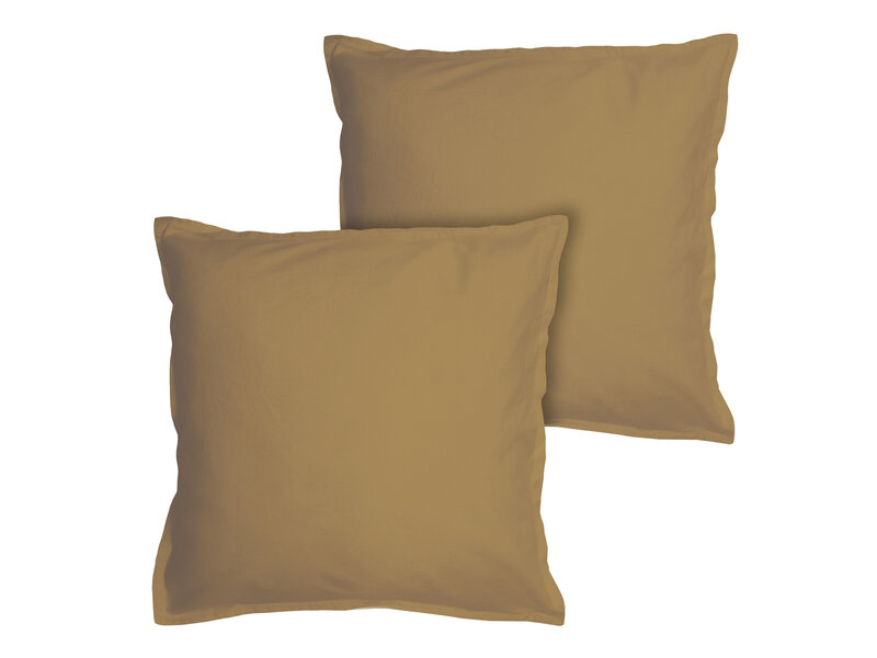Matt & Rose Bettbezug Honey - 240 x 220 + 2x 65 x 65 cm - Gewaschene Baumwolle