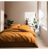 Matt & Rose Dekbedovertrek Caramel - 240 x 220 + 2x 65 x 65 cm - Gewassen katoen