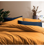 Matt & Rose Dekbedovertrek Caramel - 240 x 220 + 2x 65 x 65 cm - Gewassen katoen
