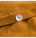 Matt & Rose Dekbedovertrek Caramel - 240 x 220 + 2x 65 x 65 cm - Gewassen katoen