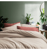 Matt & Rose Dekbedovertrek Naturel - 260 x 240 + 2x 65 x 65 cm - Gewassen Katoen