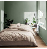 Matt & Rose Bettbezug Natural - 260 x 240 + 2x 65 x 65 cm - Gewaschene Baumwolle