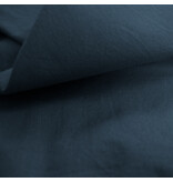 Matt & Rose Housse de couette Bleu foncé - 260 x 240 + 2x 65 x 65 cm - Coton lavé