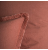 Matt & Rose Housse de couette Terracotta - 260 x 240 + 2x 65 x 65 cm - Coton lavé