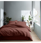 Matt & Rose Bettbezug Weinrot - 260 x 240 + 2x 65 x 65 cm - Gewaschene Baumwolle
