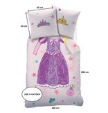Disney Princess Duvet cover Dress - 140 x 200 + 63 x 63 cm - Cotton