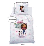 Gabby's poppenhuis Duvet cover Magique World - 140 x 200 + 63 x 63 cm - Cotton