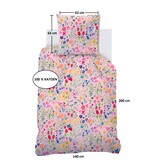 Wee Blue Bell Dekbedovertrek Jardin Secret - 140 x 200 + 63 x 63 cm - Katoen