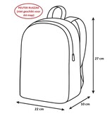 Barbie Toddler backpack, Love - 27 x 22 x 10 cm - Polyester