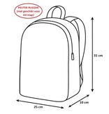 Sonic Kleinkinderrucksack I'm outta here 3D – 31 x 25 x 10 cm – Polyester