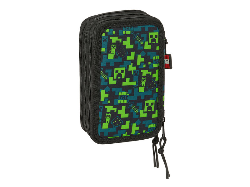 Minecraft Coffret rempli TNT - 37 pièces - 19,5 x 12,5 x 5,5 cm - Polyester