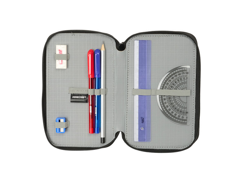 Minecraft Gevuld Etui TNT - 37 stuks - 19,5 x 12,5 x 5,5 cm - Polyester