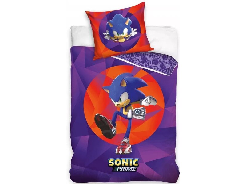 Sonic Dekbedovertrek Prime - 140 x 200 + 60 x 70 cm - Katoen