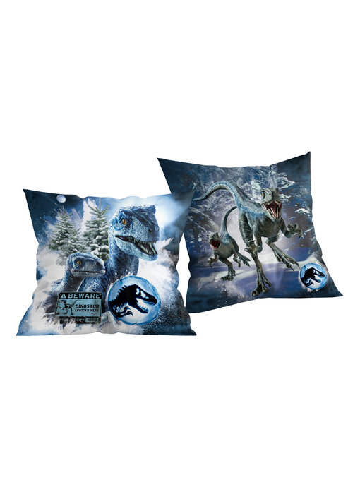 Jurassic World Decorative cushion Beware 40 x 40 cm Polyester
