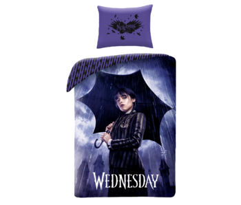 Wednesday Dekbedovertrek Nevermore 140 x 200 + 70 x 90 cm Polyester