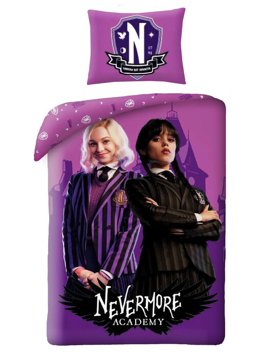 Wednesday Housse de couette Best Friends 140 x 200 + 70 x 90 cm Polyester