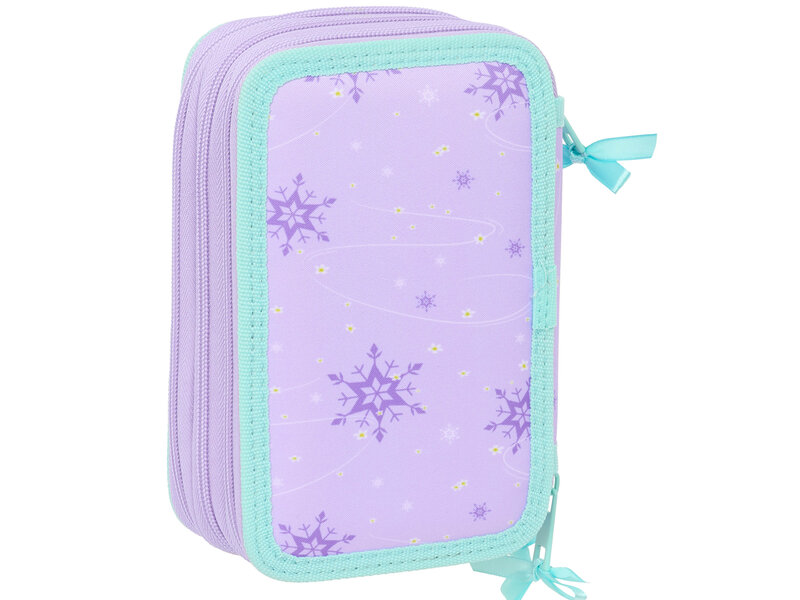 Disney Frozen Filled Pencil Case Spirit - 37 pieces - 19.5 x 12.5 x 5.5 cm - Polyester